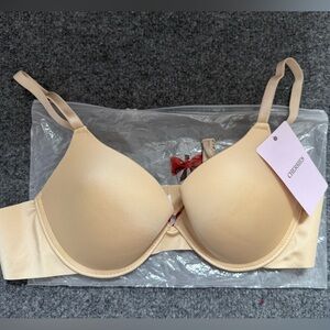 Cherries Beige Push Up Bra